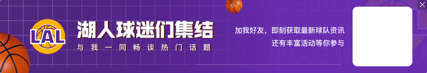 阿德巴约：很多人预计詹姆斯会走下坡路 但事实上并没有